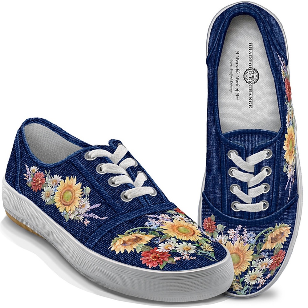 BLOWOUT PRICE Bradford exchange sunshine shoes